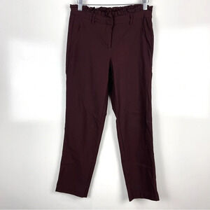 89th + Madison Paper Bag High Waist Trousers Office Career Wear Size 8